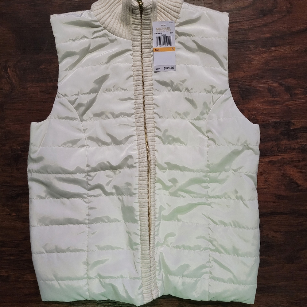 Michael Kors Off-White Vest